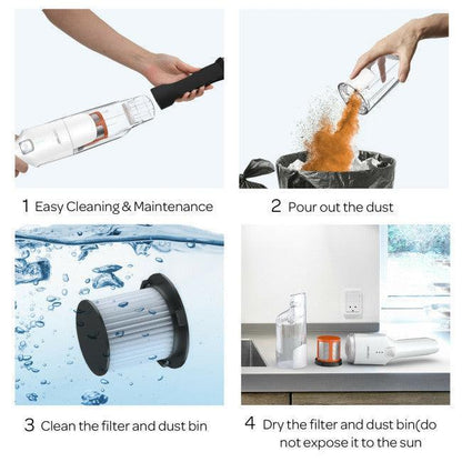 Costway Lightweight Handheld Vacuum Cleaner Cordless Battery Powered Vacuum 64793051 - YOURISHOP.COM