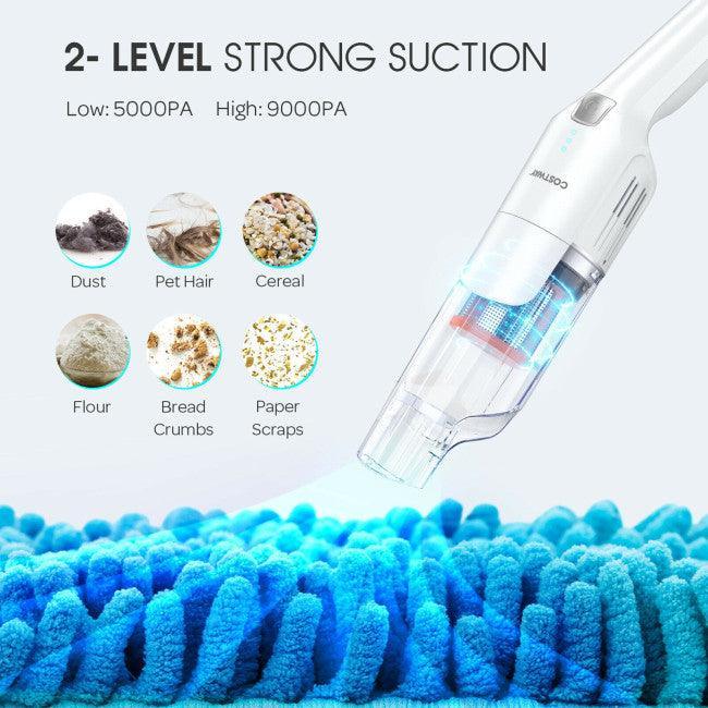 Costway Lightweight Handheld Vacuum Cleaner Cordless Battery Powered Vacuum 64793051 - YOURISHOP.COM