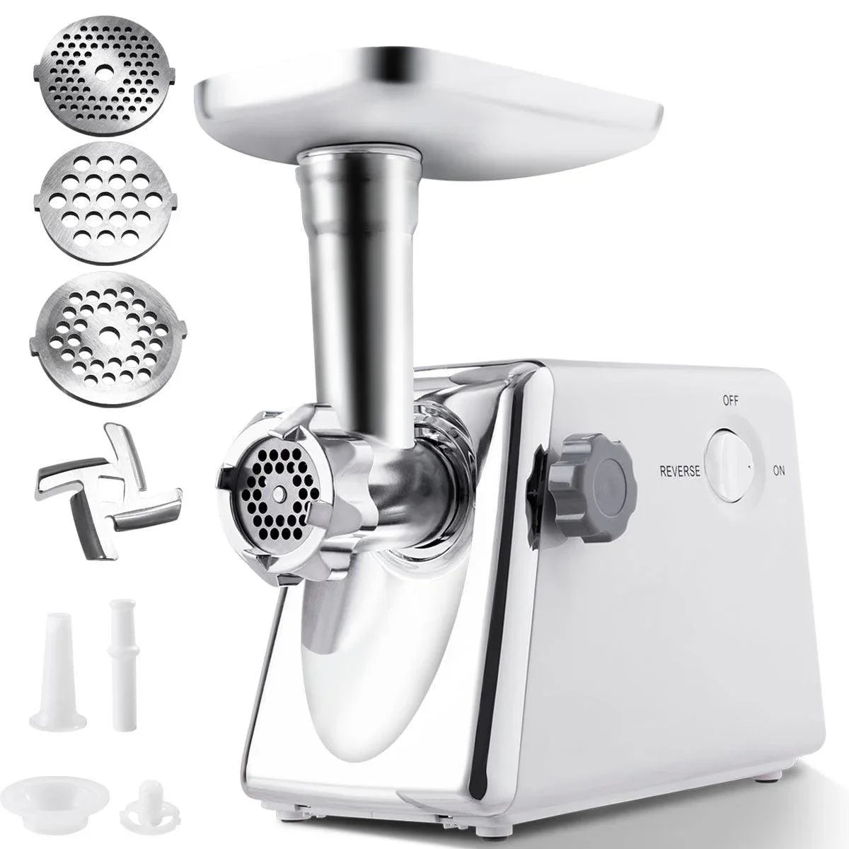 Costway Meat Grinder KC35764,Electric Steel Industrial,1300W - YOURISHOP.COM