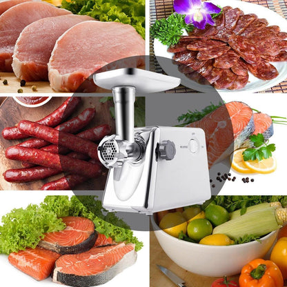 Costway Meat Grinder KC35764,Electric Steel Industrial,1300W - YOURISHOP.COM