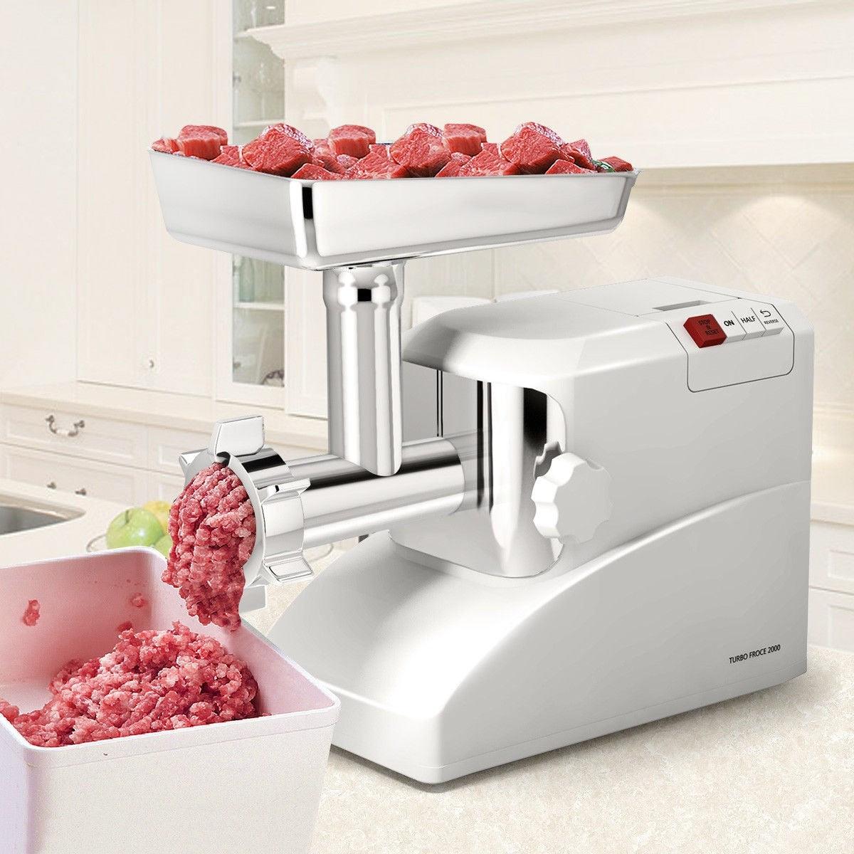 Costway Meat Grinder KC36492,with 1 Blades and 3 Plate,Electric 2000 W - YOURISHOP.COM