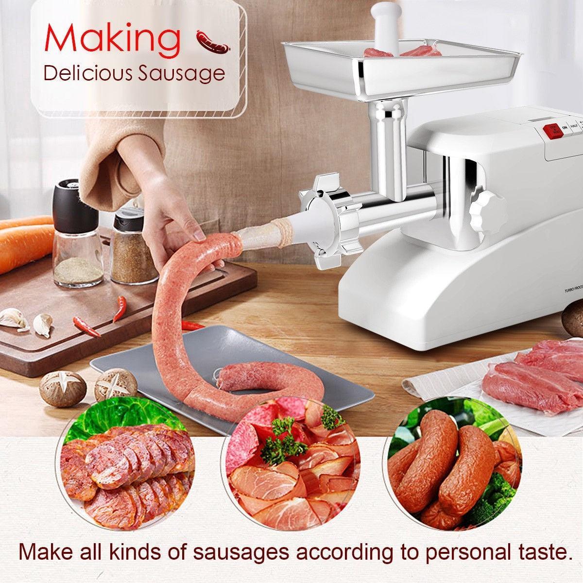 Costway Meat Grinder KC36492,with 1 Blades and 3 Plate, Electric 2000 W - YOURISHOP.COM