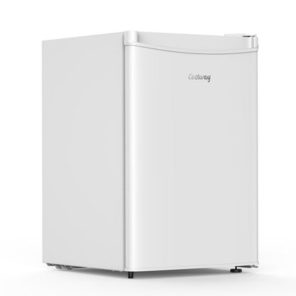 Costway Refrigerator EP24435US, Compact Single Door with Freezer 2.5 Cu Ft - YOURISHOP.COM