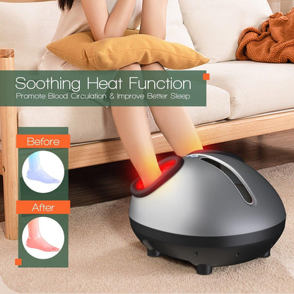 Costway Therapy Foot Massager 35187029，Heat Air