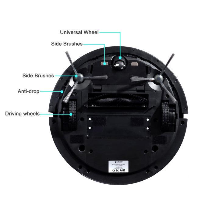 Costway Vacuum Cleaner Robot HW60322,voice control and self charge - YOURISHOP.COM