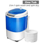 Costway Washing Machine FP10195 | Portable Mini | Semi Auto | 5.5 Lbs - YOURISHOP.COM