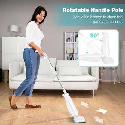 Costway1100 W Electric Steam Mop 50216784 with Water Tank for Carpet - YOURISHOP.COM