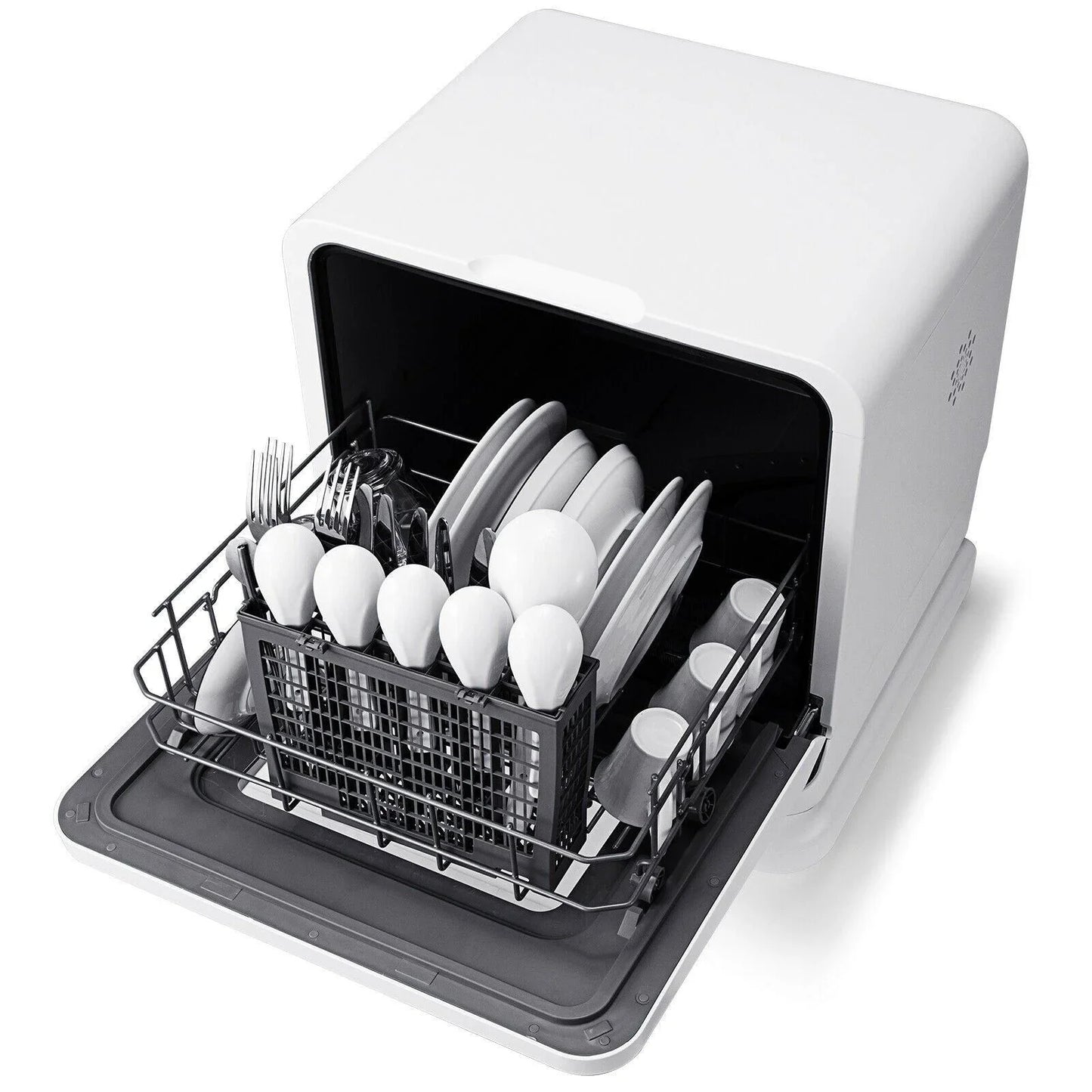 Countertop Dishwasher FP10015,Portable Air Drying 5 Programs with 7.5L Water Tank - YOURISHOP.COM