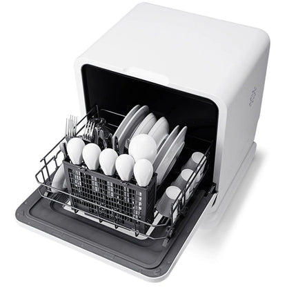 Countertop Dishwasher FP10015,Portable Air Drying 5 Programs with 7.5L Water Tank - YOURISHOP.COM