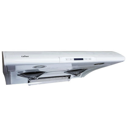 Crown Range Hood HAC/SS, a luxurious range hood with super suction power and automatic cleaning - YOURISHOP.COM