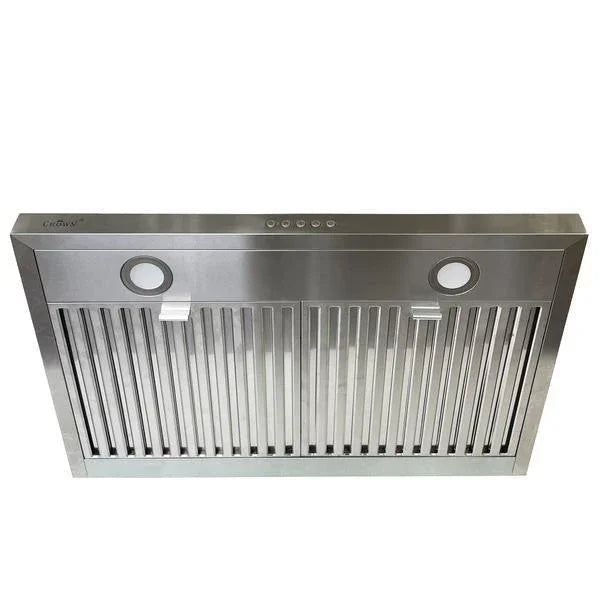 Crown Range Hood PRO-FT10| 30"| 500 CFM| Stainless Steel| Under Cabinet - YOURISHOP.COM