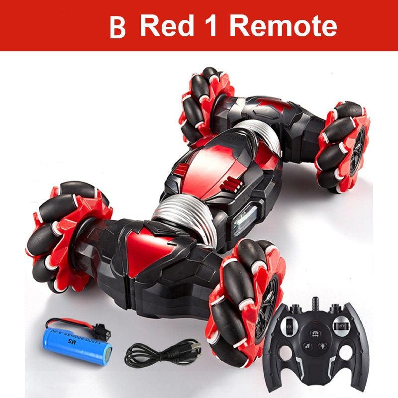D876 1:16 4WD RC Car Radio Gesture Induction Music Light Twist High Speed Stunt Remote Control Off Road Drift Vehicle Cars Model - YOURISHOP.COM