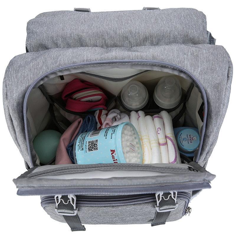 Diaper Bag Backpack for Mom 2022 USB Maternity Baby Care Nappy Nursing Bags Fashion Travel Diaper Backpack for Stroller Kit - YOURISHOP.COM