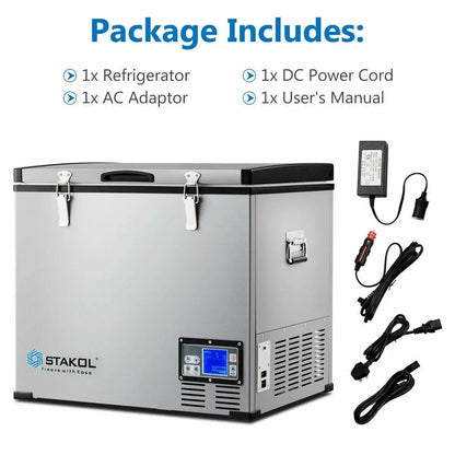 Electric Car Cooler EP23960,Portable Compressor Camping 63-Quart - YOURISHOP.COM