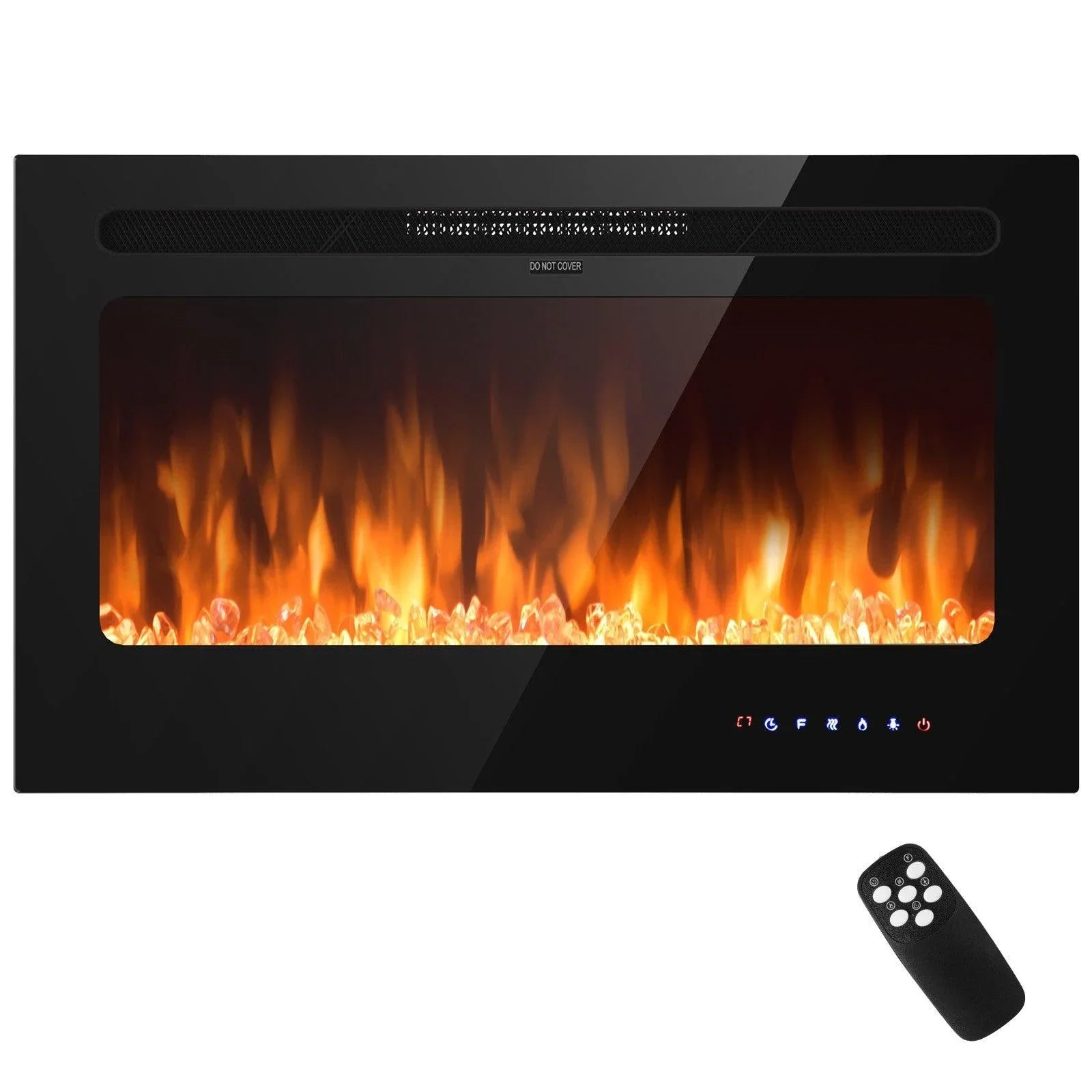 Electric Fireplace EP23236US,Insert Wall Mounted with Timer,36 Inch - YOURISHOP.COM