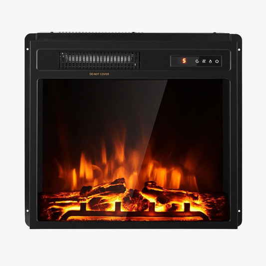 Electric Fireplace Heater FP10046US,Freestanding and Recessed 18 Inch 1500W - YOURISHOP.COM