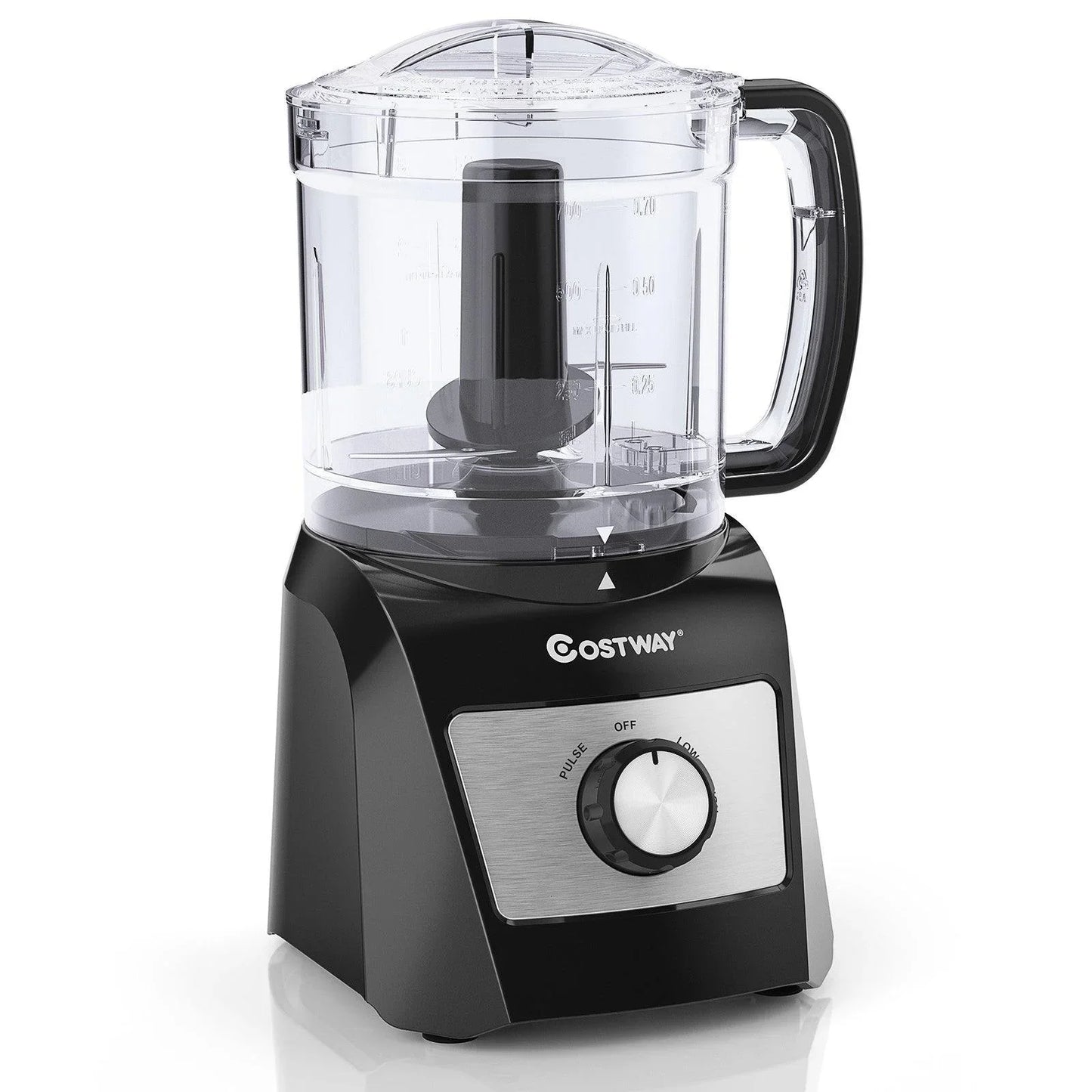 Electric Food Processor ES10024US with Stainless Steel Blade,3-Cup,Vegetable Chopper - YOURISHOP.COM