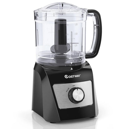 Electric Food Processor ES10024US with Stainless Steel Blade,3-Cup,Vegetable Chopper - YOURISHOP.COM
