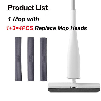 Eyliden Mop180 Degree Self-Wringing Mop Squeeze Mop with PVA Sponge Mop Heads Floor Washing Mop for Household Cleaning Tools - YOURISHOP.COM