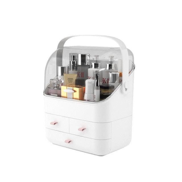 Fashion Acrylic Cosmetic Box Transparent Makeup Jewelry Drawer Home Storage Boxs Multifunctional Travel Cosmetic Organizer - YOURISHOP.COM