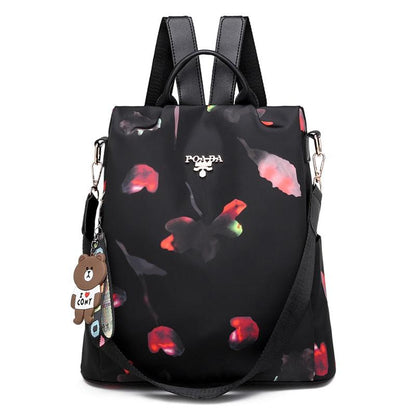 Fashion Style Female Anti-theft Backpack Oxford Cloth Bookbags for School Teenagers Girls Designer High Quality Travel Backpacks - YOURISHOP.COM