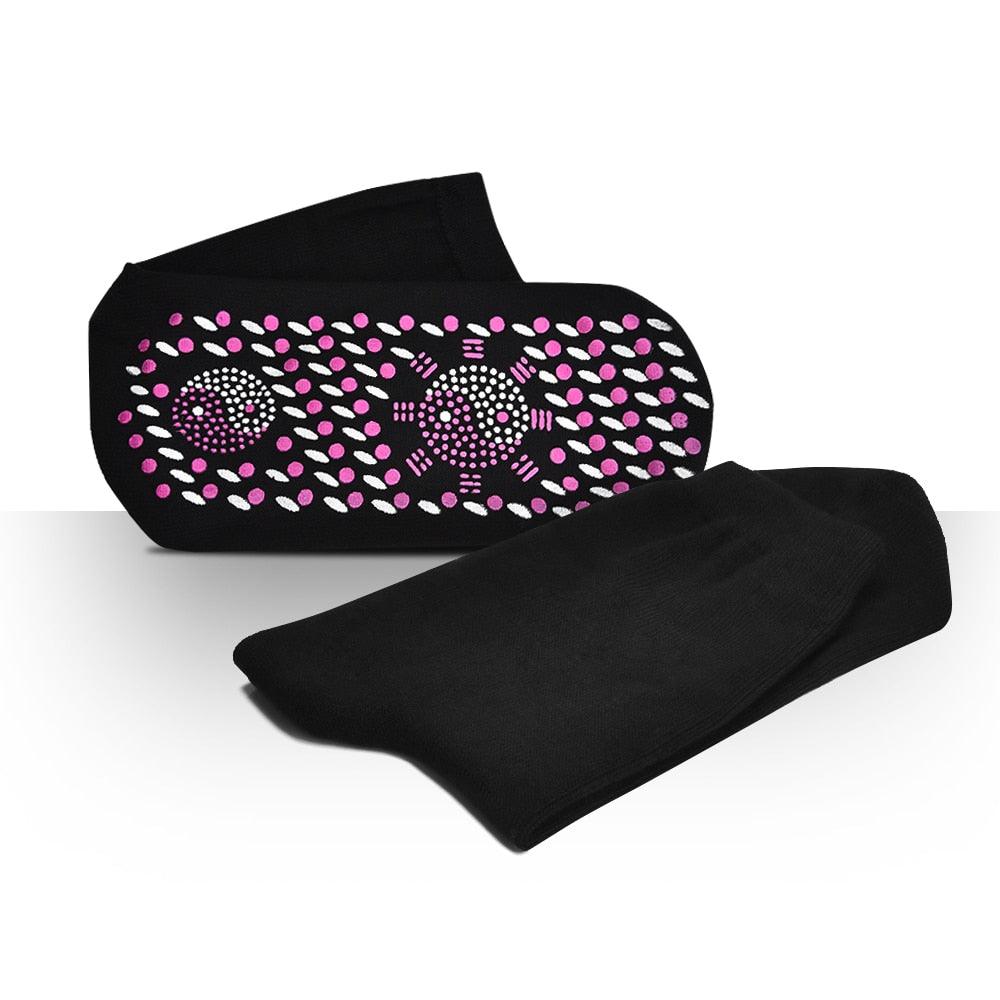 Feet Massage Self-heating Socks Warm Infrared Magnetic Therapy Anti-Fatigue Tourmaline Relax Foot Regulate the Nervous System - YOURISHOP.COM