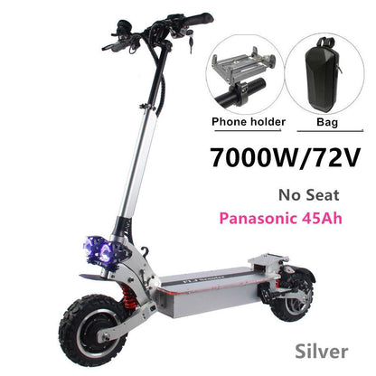FLJ 72V 7000W Electric Scooter with Dual motors engines acrylic led pedal Top Speed E Bike Scooter electrico - YOURISHOP.COM