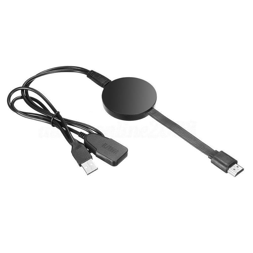 For MiraScreen TV Stick Dongle Crome Cast HDMI-compatible WiFi Display Receiver for Google Chromecast 2 Mini PC Android TV - YOURISHOP.COM