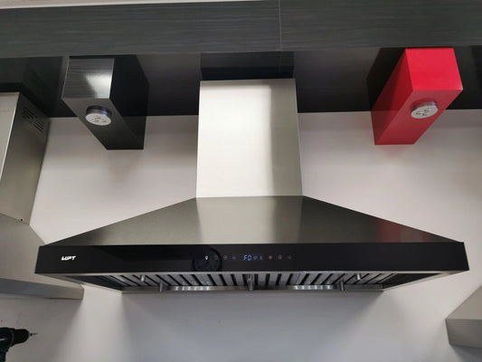 FT-77: LuFt Wall mount Range hood| 900 CFM| Touch Control| 1-15 Mins Timer Function - YOURISHOP.COM