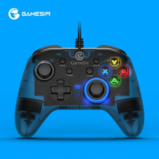 GameSir T4w Wired Gamepad and Carrying Case, Game Controller with Vibration and Turbo Function PC Joystick for Windows 7 8 10 11 - YOURISHOP.COM