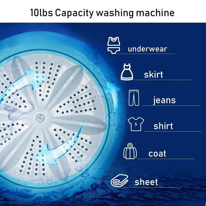 Giantex Compact Washer EP24972 | Full-Automatic | 7.7 lbs Capacity - YOURISHOP.COM