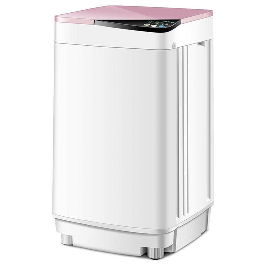 GIANTEX Full-automatic Washing Machine EP23936PI, 6 lbs Washer Spinner Germicidal - YOURISHOP.COM