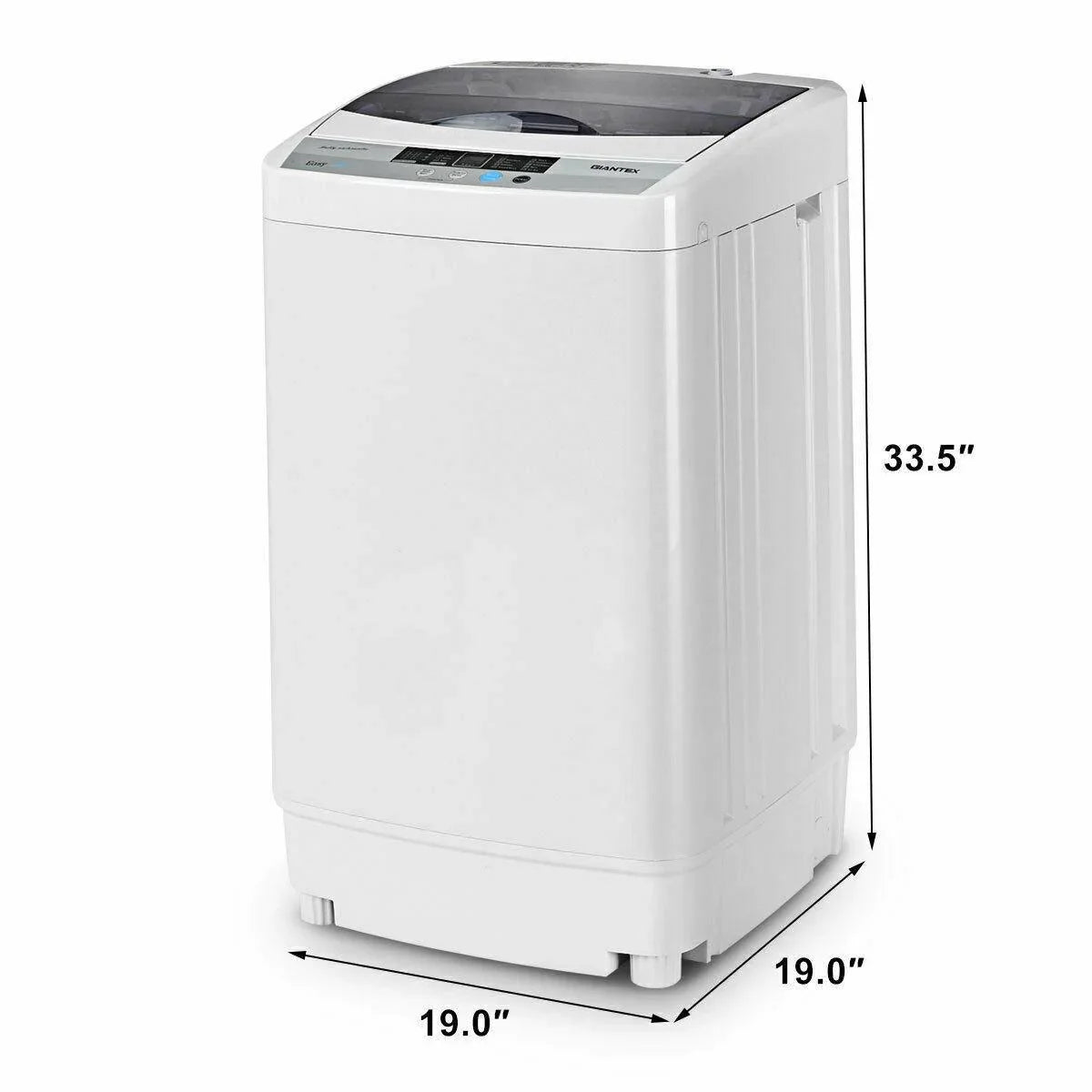 GLANTEX Washing Machine FT10539 | 9.9lbs | Portable | Full-Automatic Washer - YOURISHOP.COM