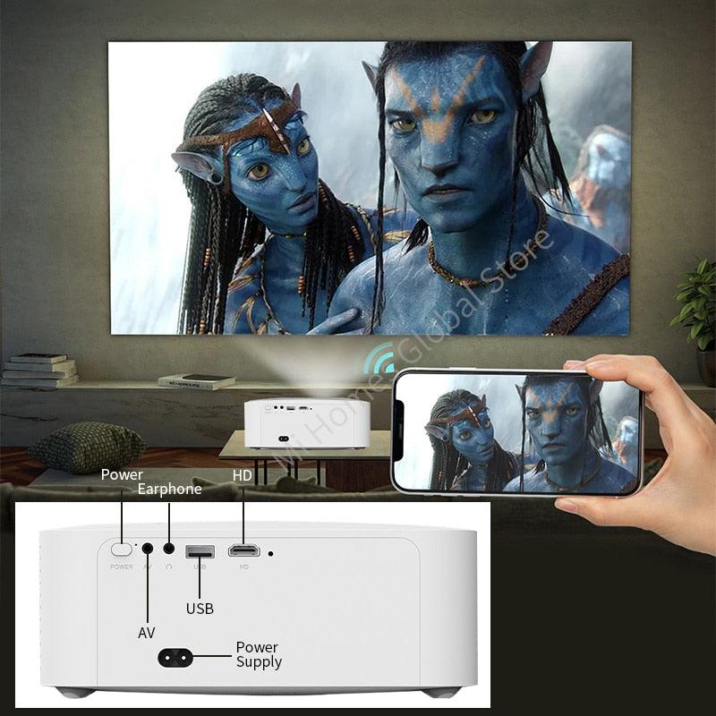 Global Wanbo X1 Max Projector Android 9.0 Wifi Phone Full Hd 1920*1080P 4K Global Led Mini Portable Projector For Home Office - YOURISHOP.COM