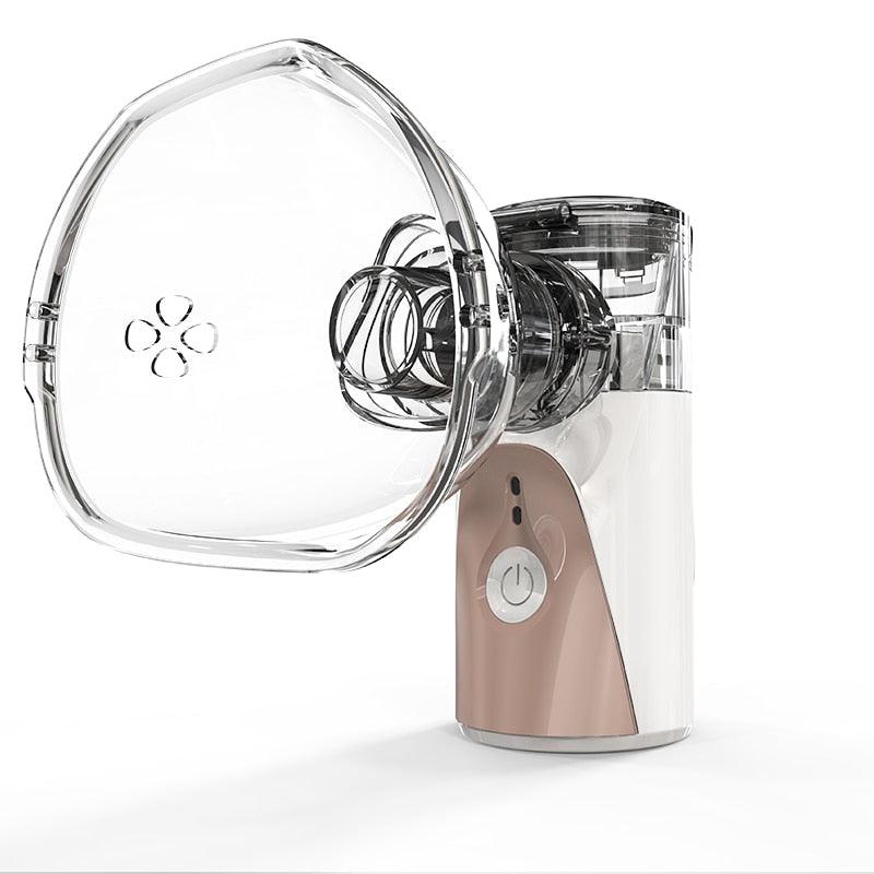 Health Care Mini Handheld portable Inhale Nebulizer silent Ultrasonic inalador nebulizador Children Adult Rechargeable Automizer - YOURISHOP.COM