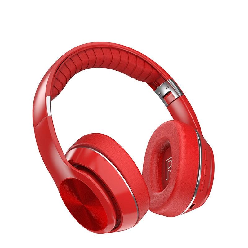 HiFi Wireless Headphones Bluetooth Foldable Headset Support TF Card/FM Radio Stereo Headset With Mic Deep Bass - YOURISHOP.COM
