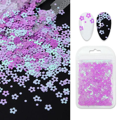 Holographic Red Butterfly Nail Art Glitter Sequins Decoration 3D Laser Sheet Manicure Charms Parts For Nail Design Accessories - YOURISHOP.COM