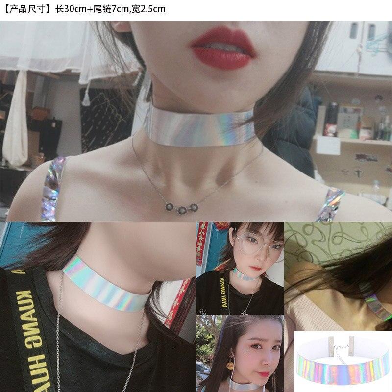 Hot Punk Harajuku Collar Choker Necklace Kit head PU Leather Choker Punk Goth Handmade Neck Bracelet animal Jewelry wholesale - YOURISHOP.COM