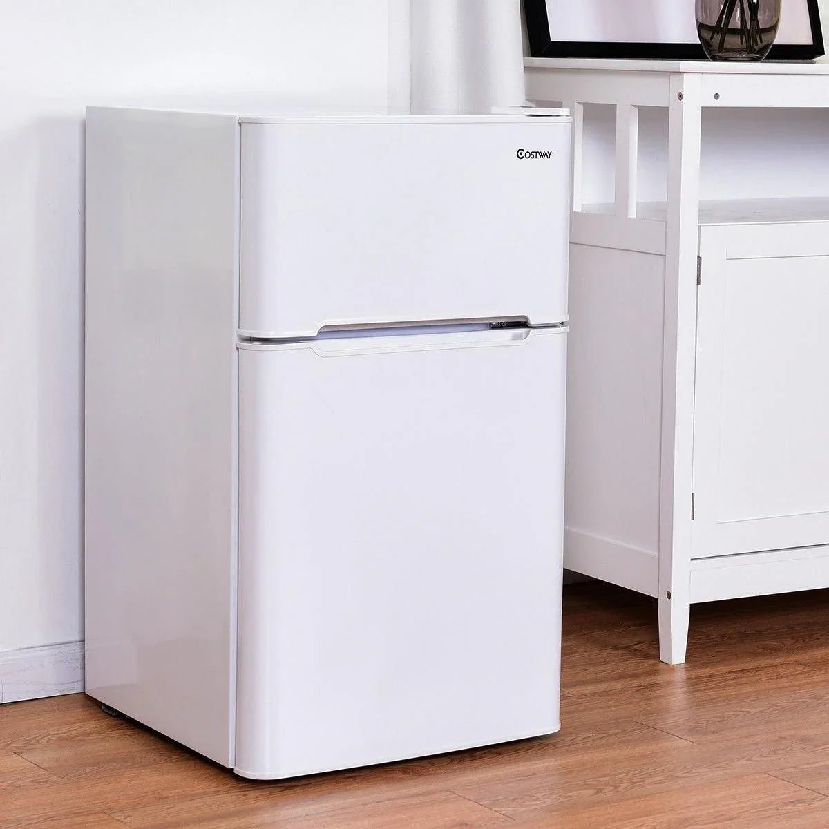 Household Compact Stainless Steel Refrigerator 21890765 , 3.2 cu ft. - YOURISHOP.COM