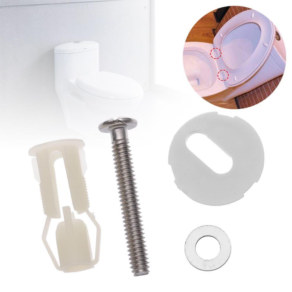 Household Easy Installation Repair Tools Replacement Toilet Seat Hinges Fixing Screws Bathroom Nut Bolts - YOURISHOP.COM