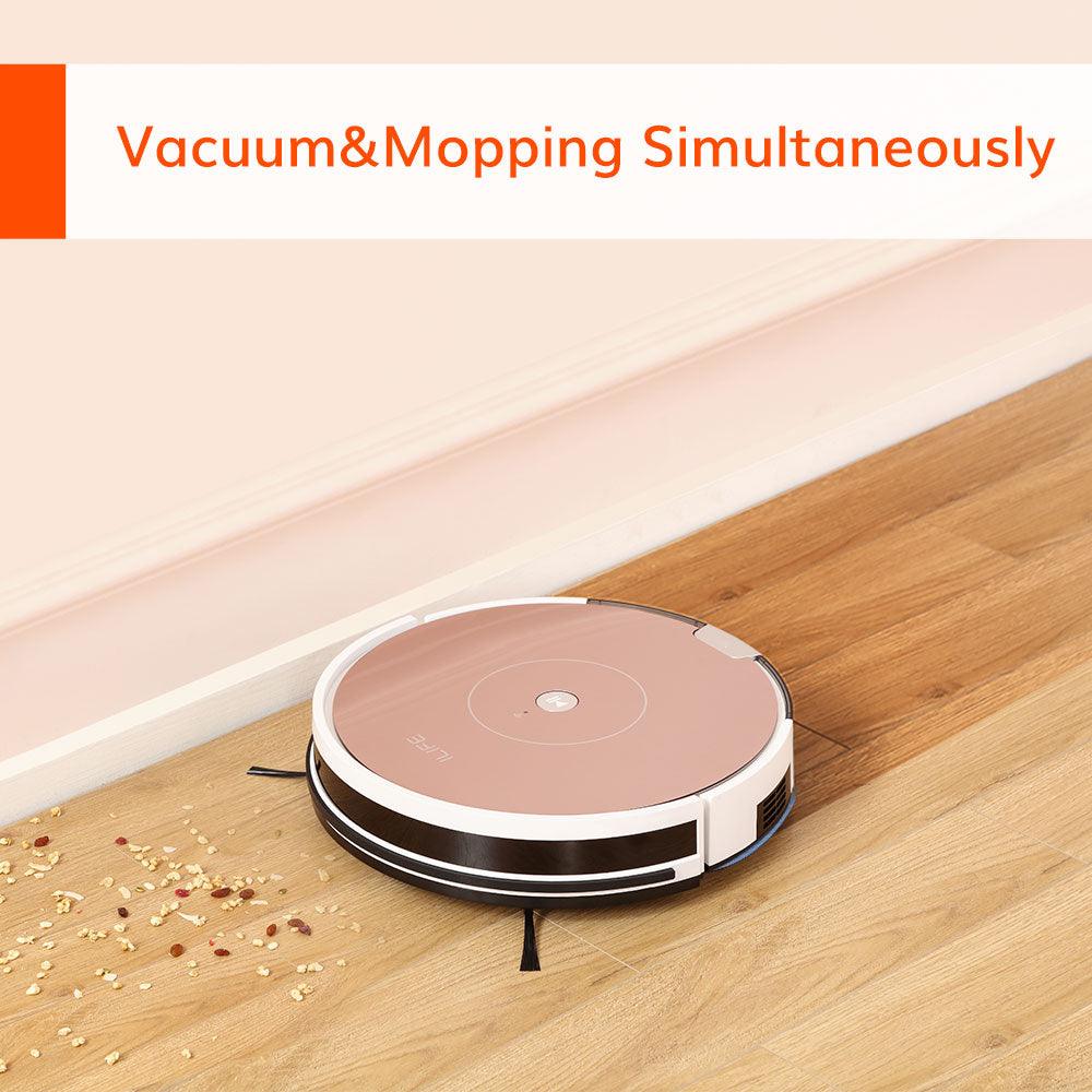 ILIFE A80 Plus Robot Vacuum Mop Cleaner,Draw Cleaning Area On Map, WiFi App, Restricted Area Setting,Smart Home Carpet Wash - YOURISHOP.COM