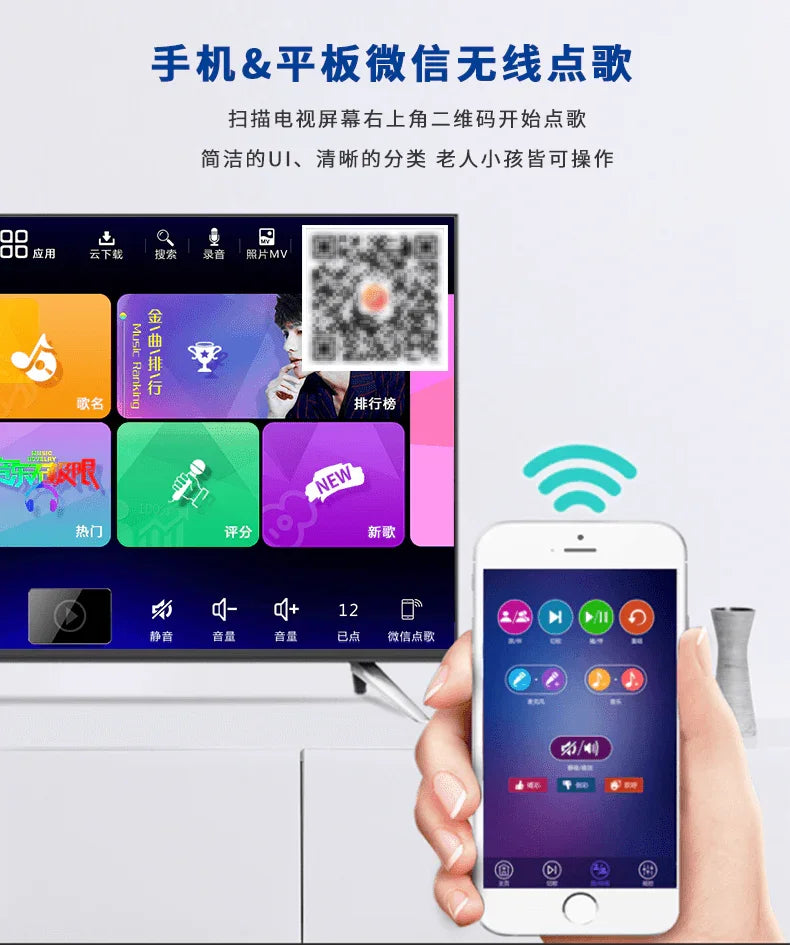 INANDON Ts22v3plus karaoke machine| new upgraded| standalone| all-in-one - YOURISHOP.COM