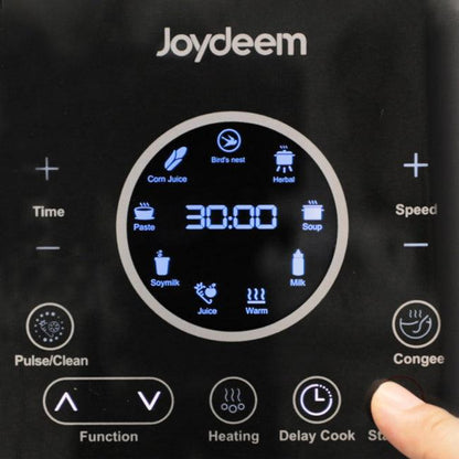 Joydeem high speed blender JD-D16, control panel