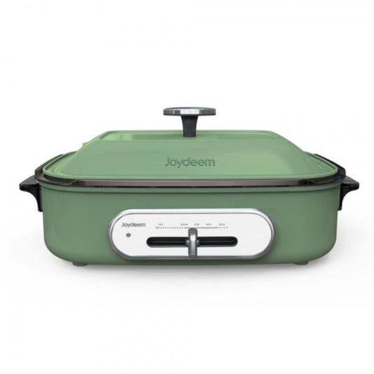 Joydeem Multifunctional Cooking Pot IT-6099B Frying, Roasting, Stewing, Steaming, Easy to Clean, Mint Green