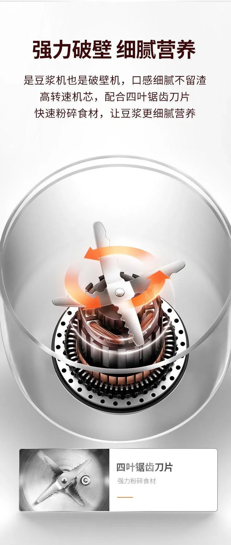 JOYOUNG DJ06M-D23: Joyoung high speed blender soymilk maker, mini 0.6L - YOURISHOP.COM