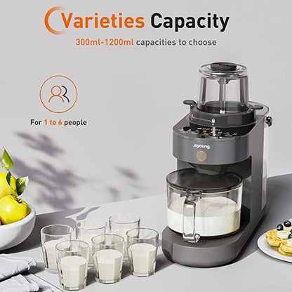 JOYOUNG High-speed Blender L12-Y521,Self-cleaning Blenders for Kitchen, Soup Maker, Almond Milk, Oat Milk, Shakes and Smoothies, Soy Milk.