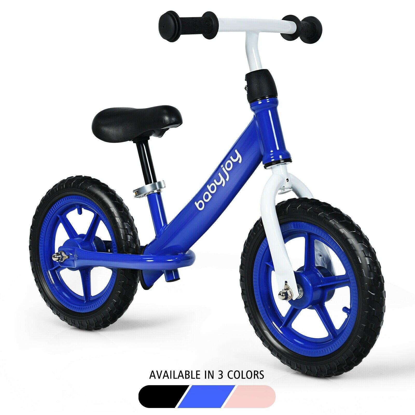 Kids Balance Bike TY327799,No-Pedal Ride Pre Learn with Adjustable Seat,12 Inch