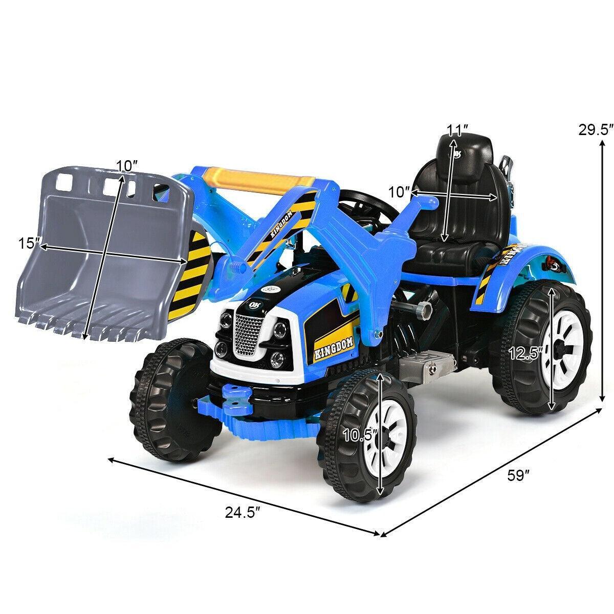 Kids Ride-on Dumper Truck TY327431,12V Battery Powered - YOURISHOP.COM
