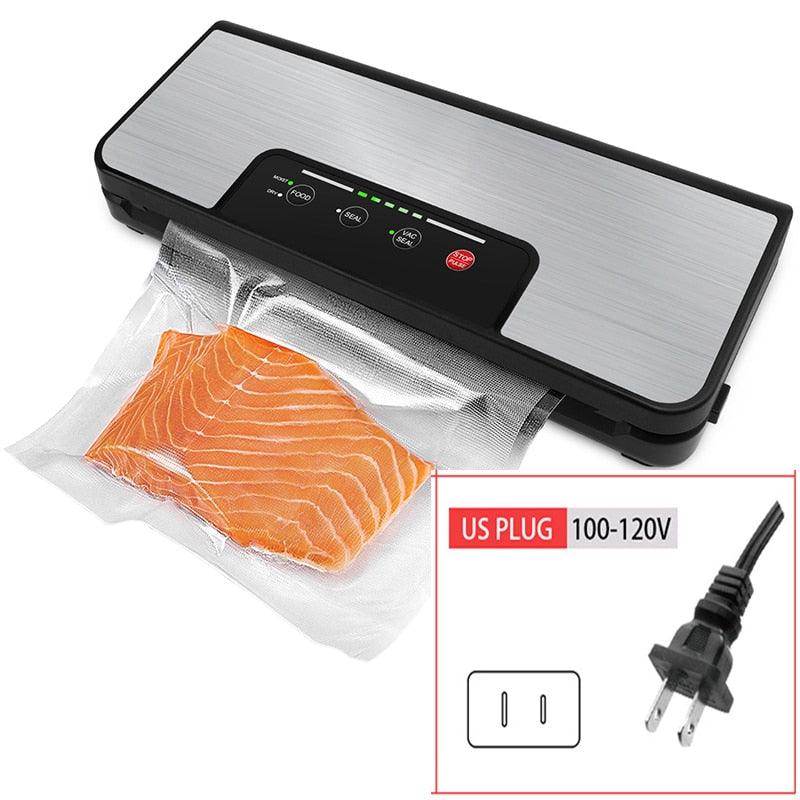 LAIMENG Vacuum Sealer with Roll Holder Pulse Function Sous Vide Vacuum Packing Machine For Food Storage Packer Vacuum Bags S285 - YOURISHOP.COM