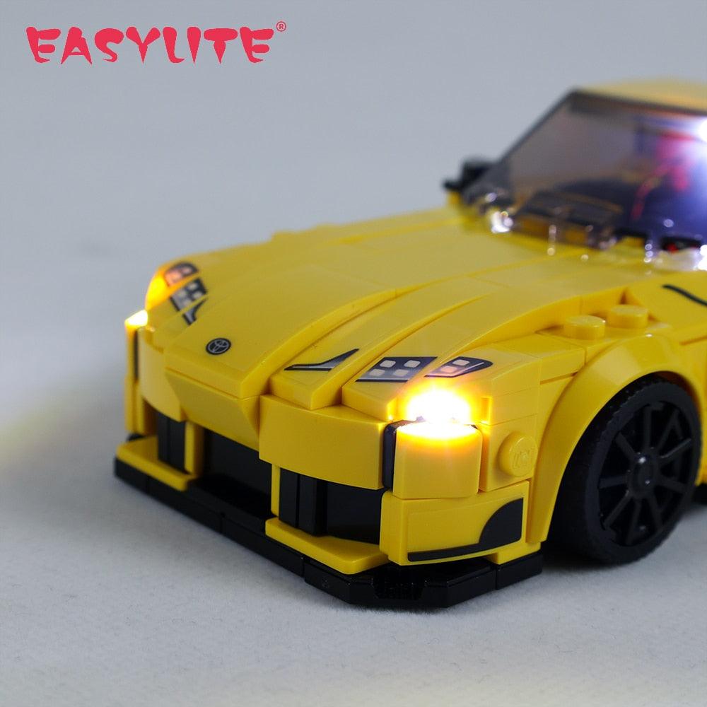 LED Light Set For 76901 Toyota GR Supra Speed Champions Toys Building Blocks Bricks Only Lighting Kit NOT Include The Model - YOURISHOP.COM